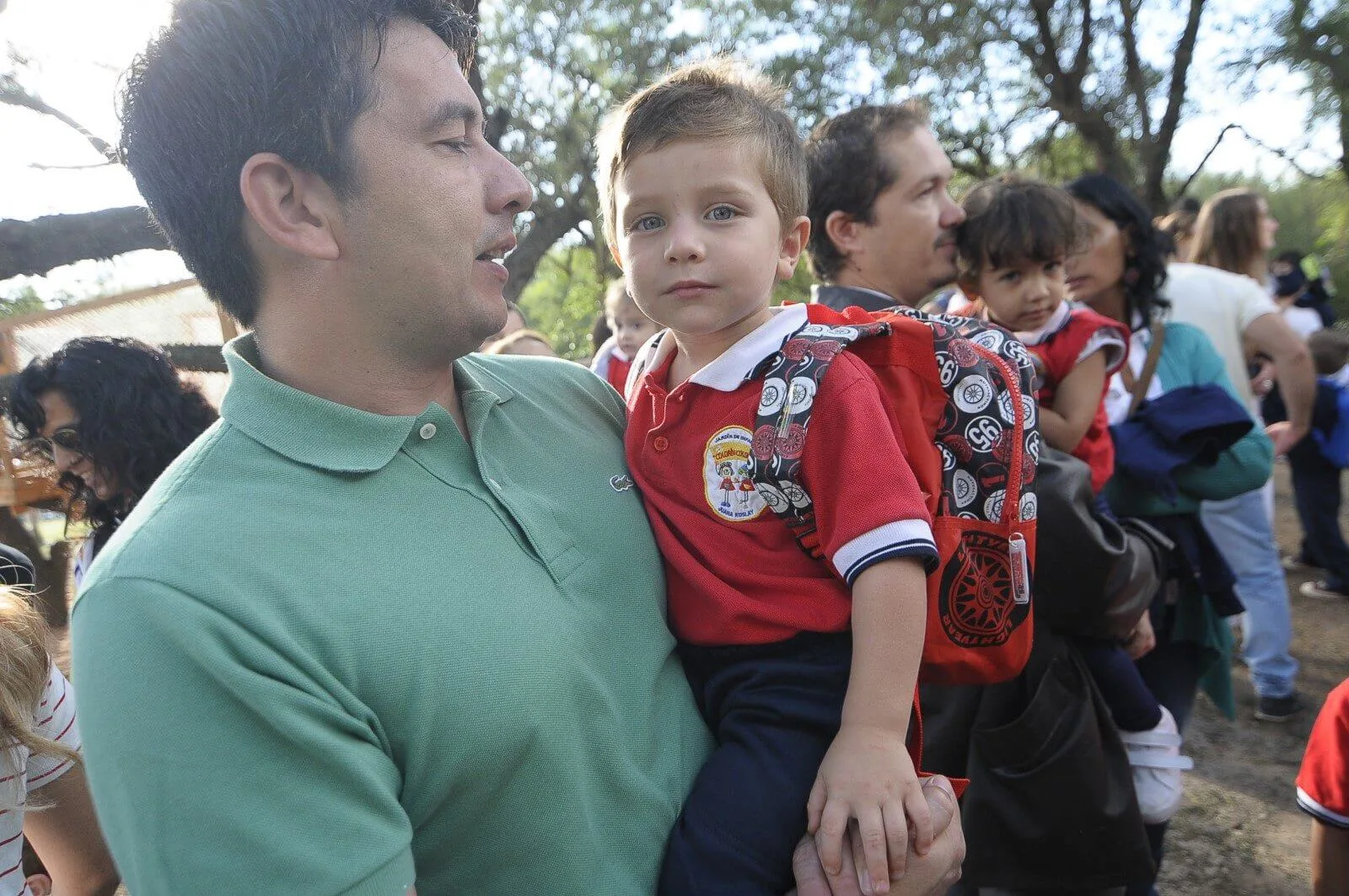 Primeros alumnos y familias